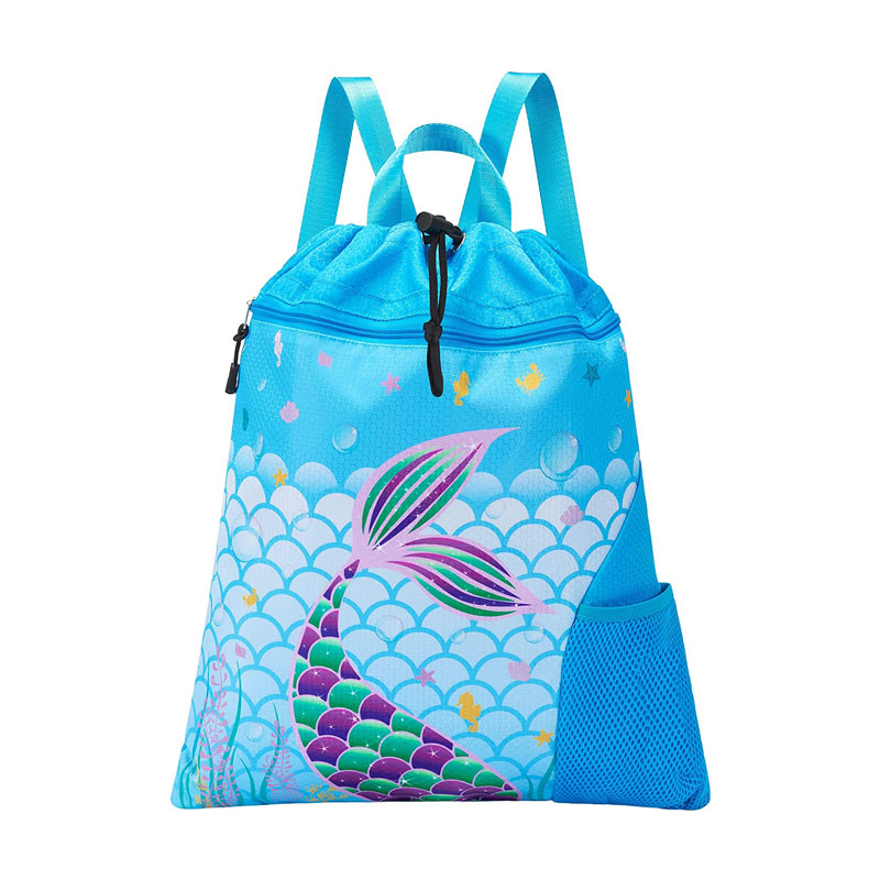 Mermaid Gym Drawstring Rugzak String Bag